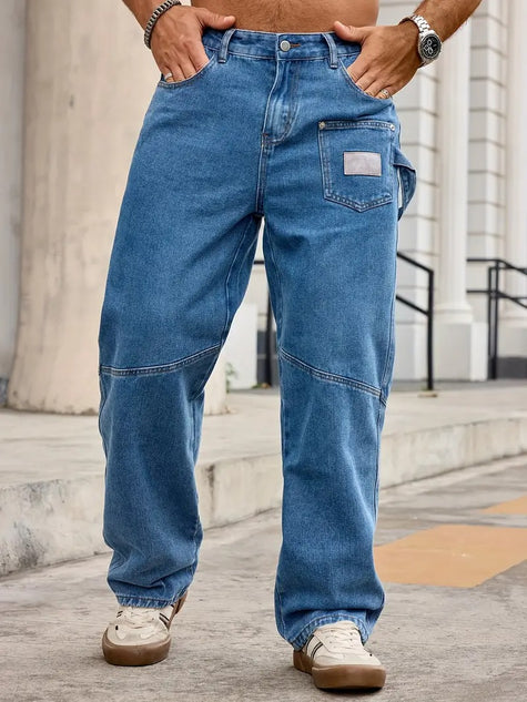Herren-Jeans mit mehreren Taschen