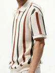 Herren Kurzarmshirt mit Streifen