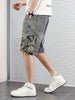 Herren Kurze Hose mit Camo-Einzelheiten